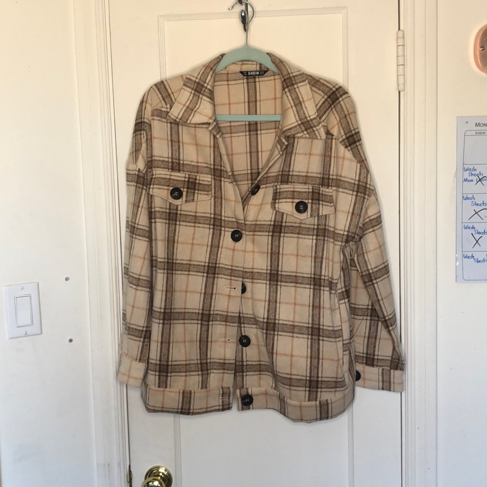 Plaid Coat 👡